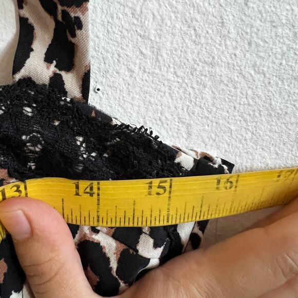 Wet Seal Leopard Bustier Corset Top, Edgy Punk Clubwear Y2K Gothic Medium - Picture 5 of 5